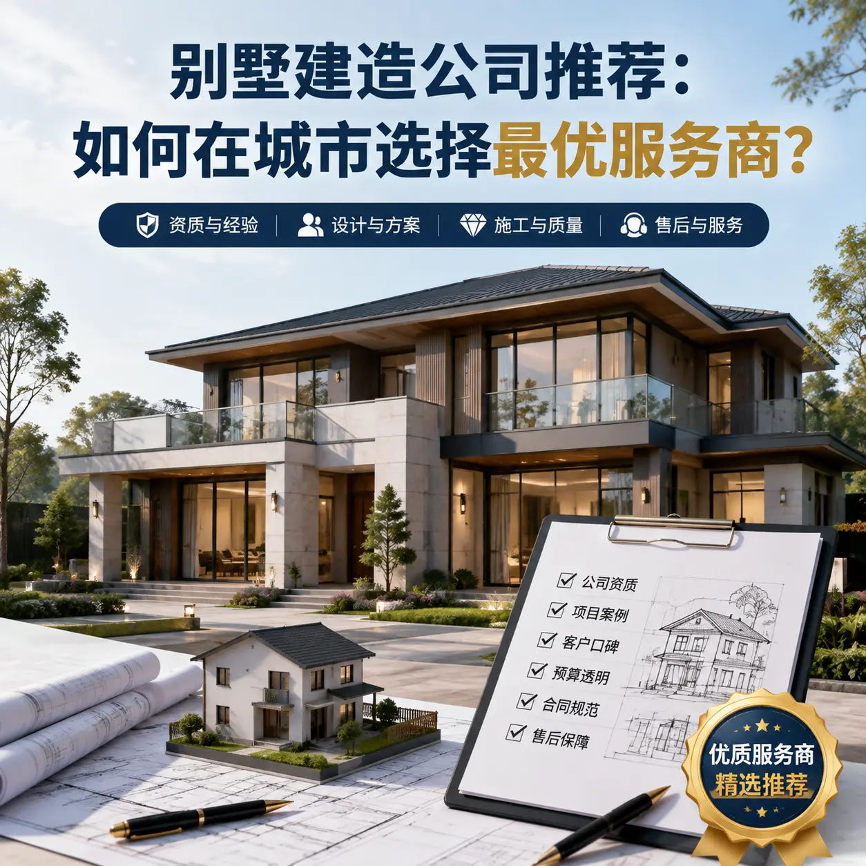 别墅建造公司推荐：如何在 锦屏 选择最优服务商？