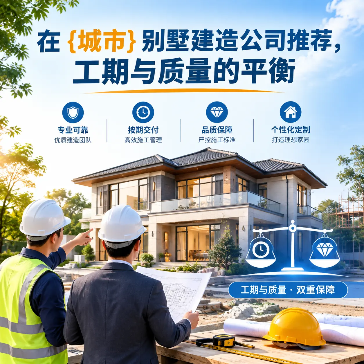 在 锦屏 别墅建造公司推荐，工期与质量的平衡