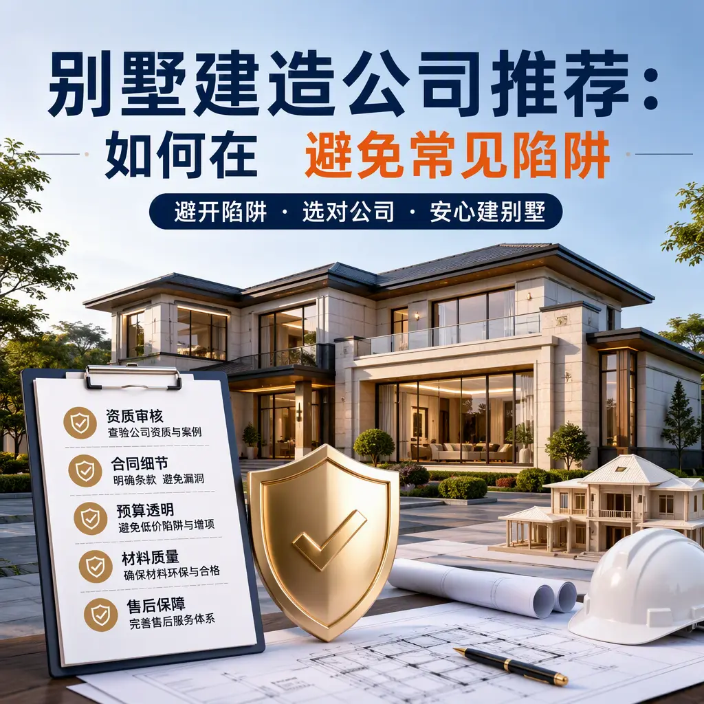 别墅建造公司推荐：如何在 锦屏 避免常见陷阱