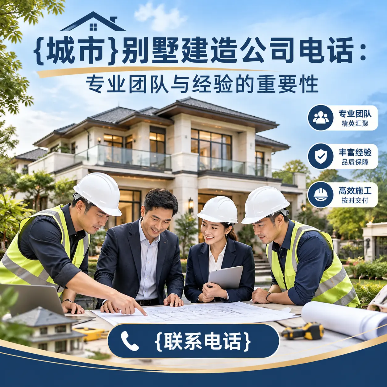 锦屏别墅建造公司电话:专业团队与经验的重要性