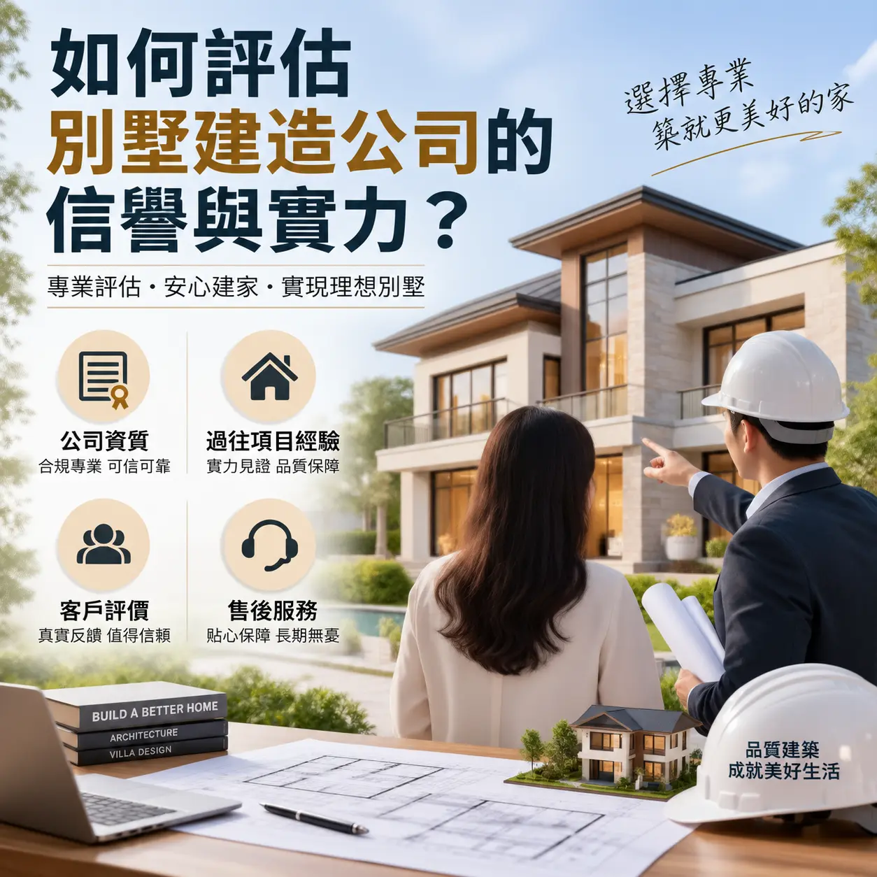 如何评估 锦屏 别墅建造公司的信誉与实力?