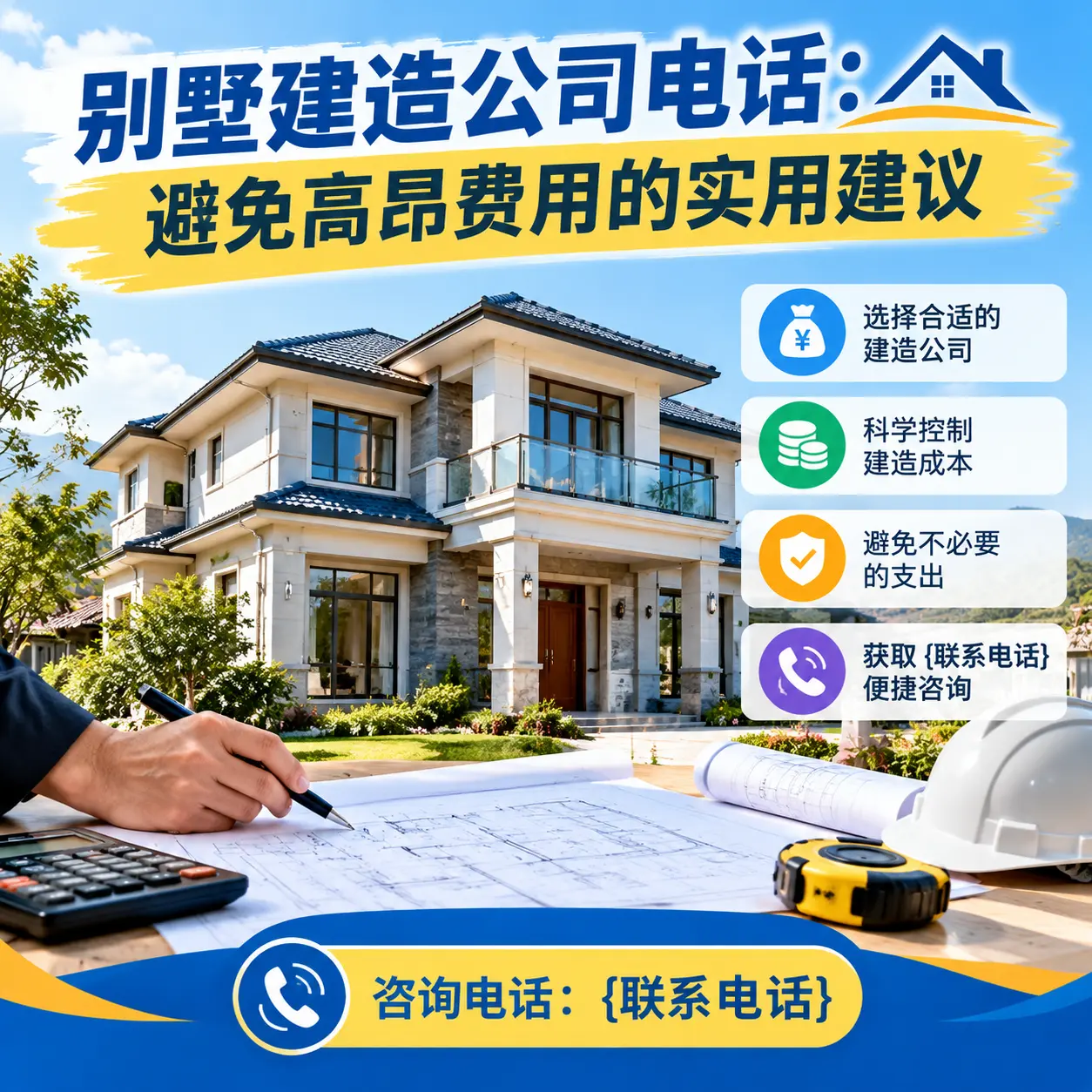 锦屏别墅建造公司电话：避免高昂费用的实用建议