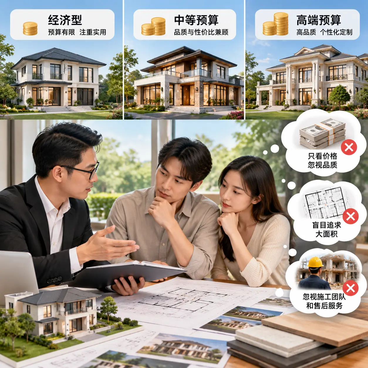 别墅建造公司推荐：不同预算下的选择指南