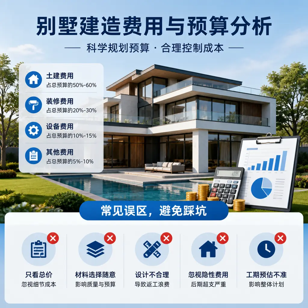 别墅建造公司推荐: 锦屏 建造别墅的费用与预算分析