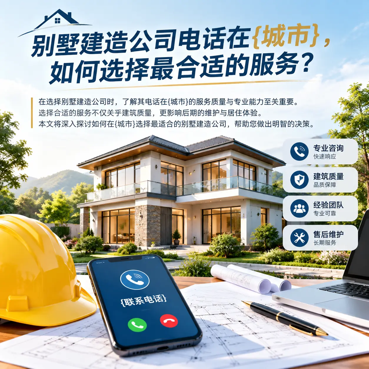 别墅建造公司电话在锦屏，如何选择最合适的服务？