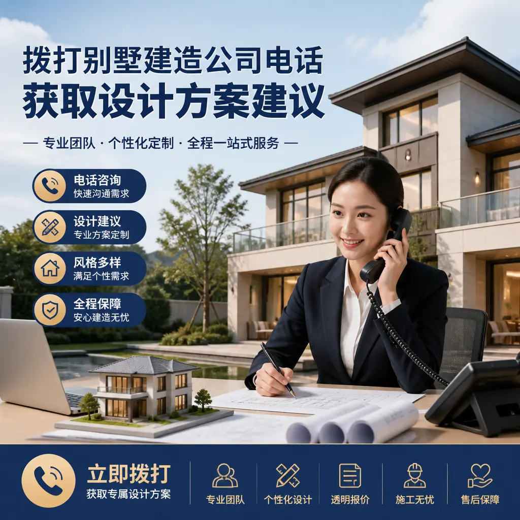 拨打锦屏别墅建造公司电话，获取设计方案建议