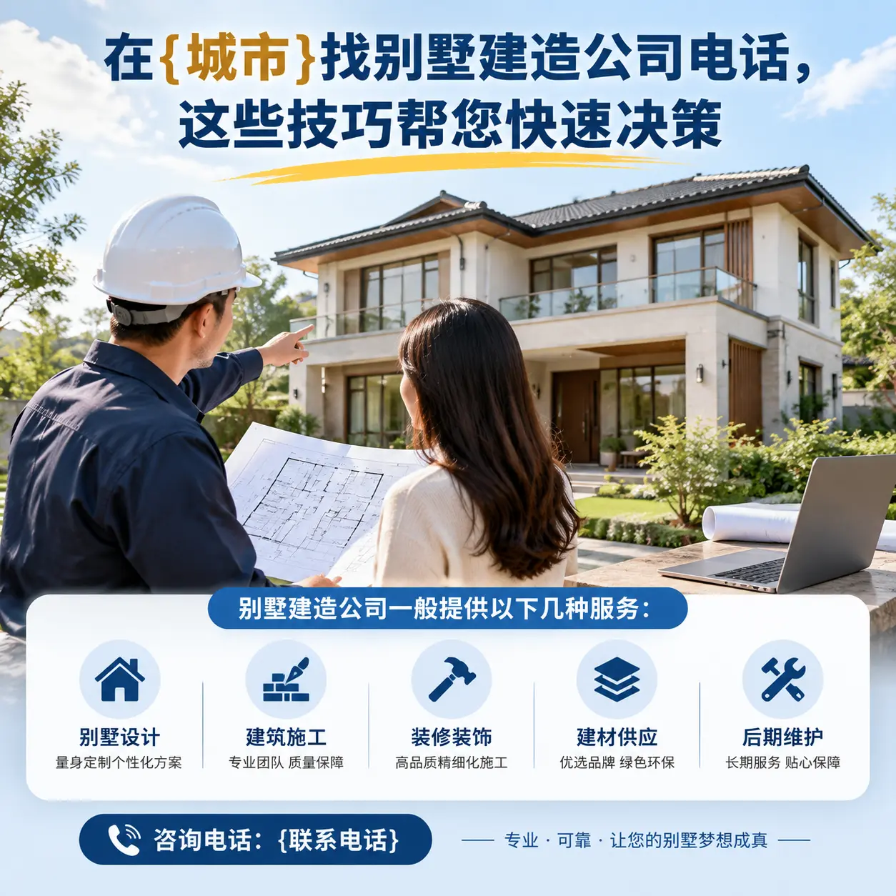 在锦屏找别墅建造公司电话,这些技巧帮您快速决策
