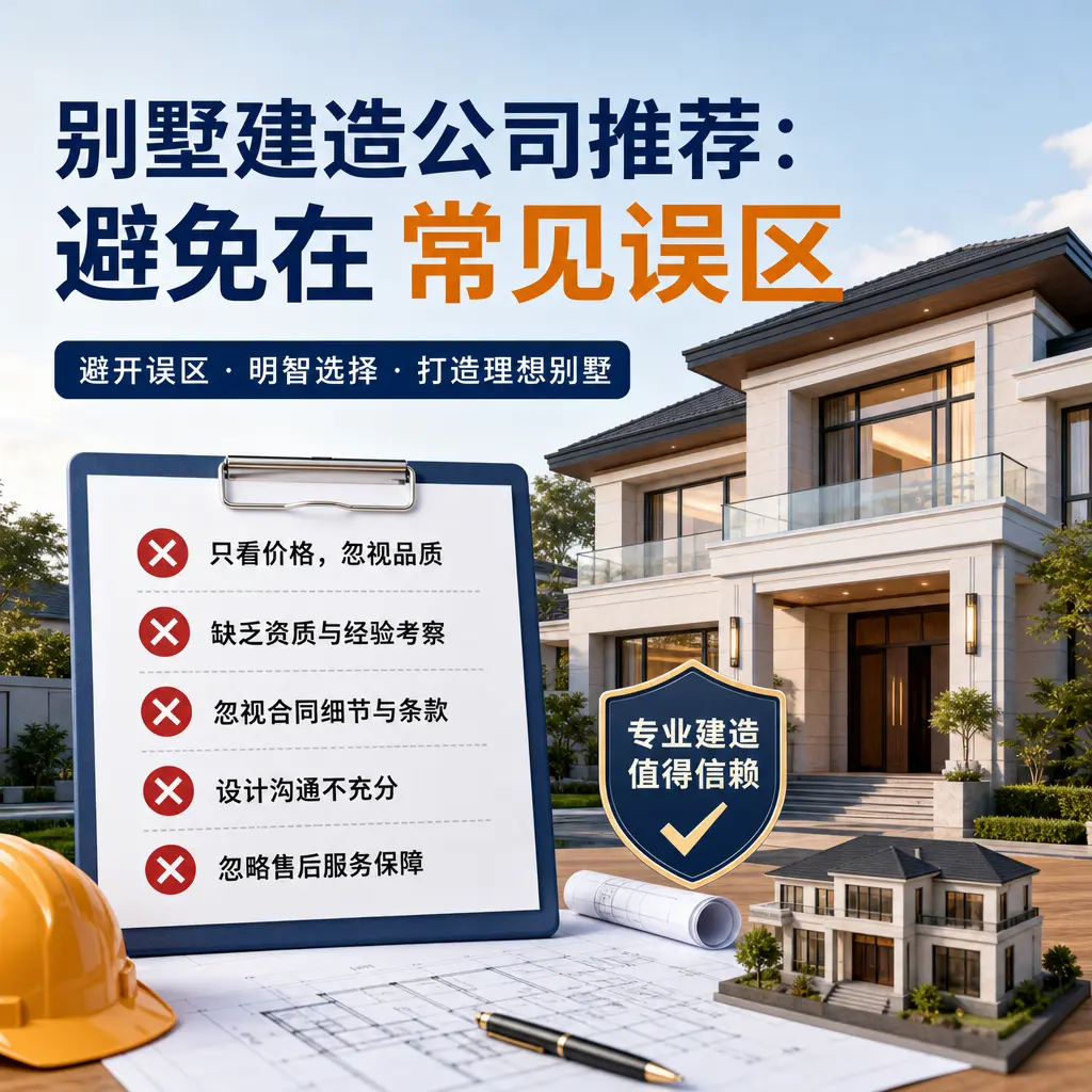 别墅建造公司推荐：避免在 锦屏 的常见误区