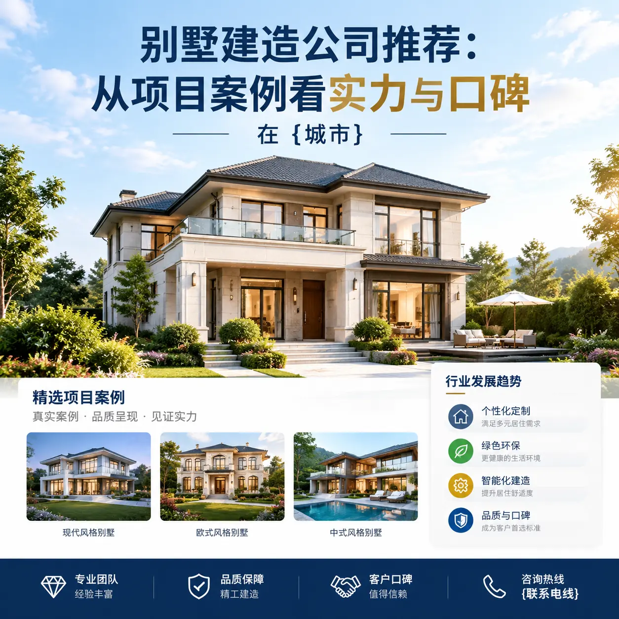 别墅建造公司推荐:从项目案例看实力与口碑在 锦屏